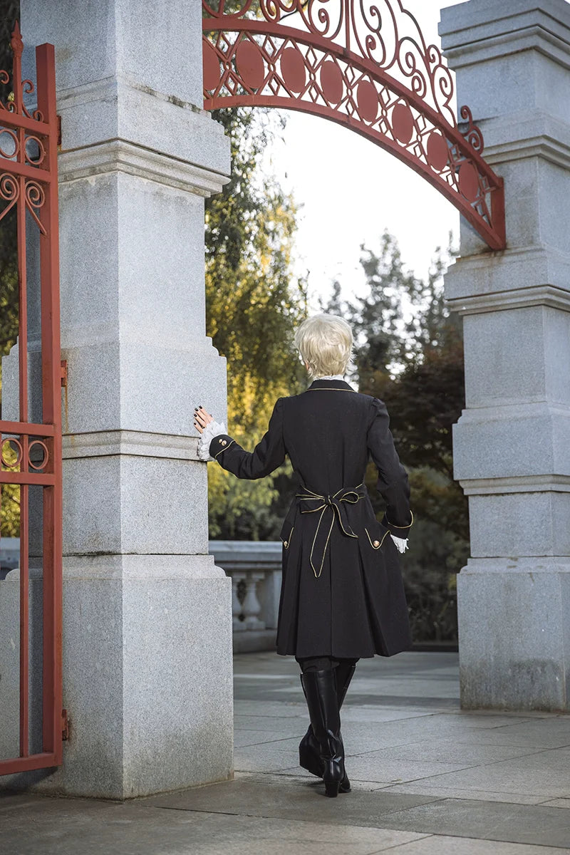 Forever Rose - Ouji Lolita Wind Coat - image 11