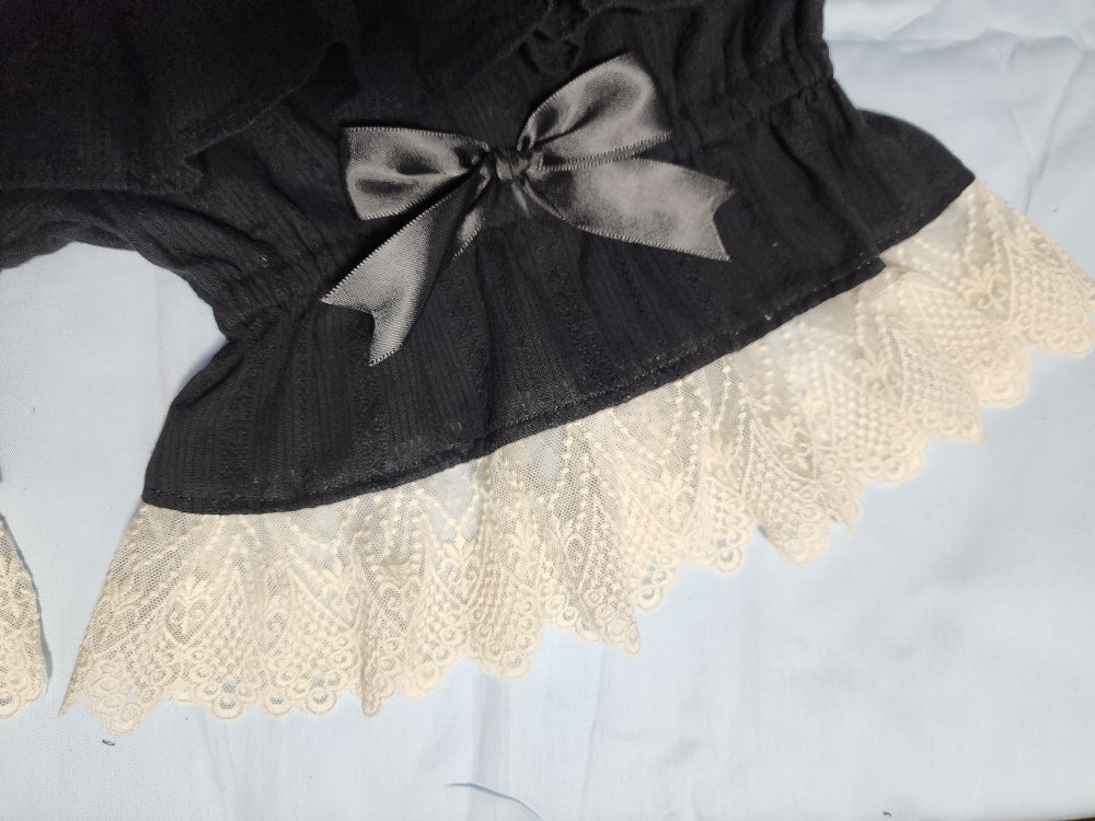 Multi-Layer Jacquard Cotton Lolita Bloomers - image 4