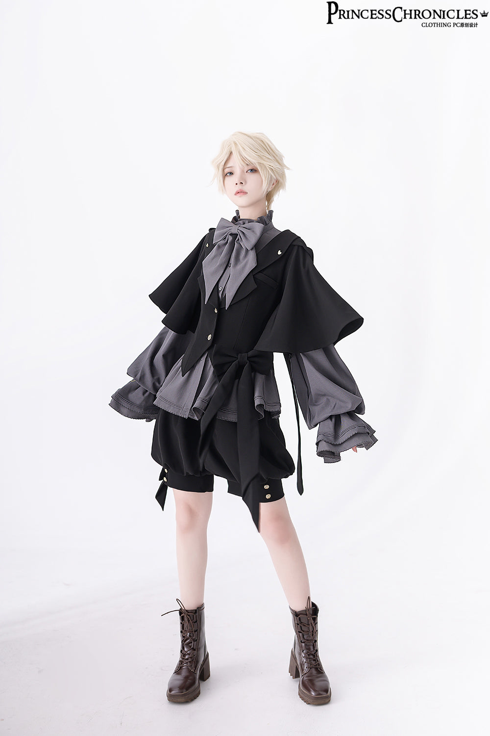 Hunting Rabbit Ouji Lolita Rabbit Ears Coat and Shirt Set - image 17