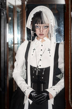 Gothic Lolita Bust-supporting JSK Set, Cross Embroidery - image 12