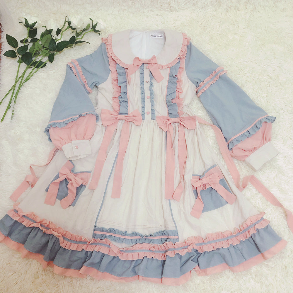 Plus Size Lolita Dress Oversized OP, Long Sleeve - image 4