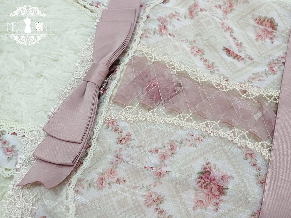 Woody Rose - Elegant Floral Lolita JSK Dress - image 17