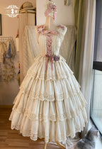 Forest Waltz - Classic Lolita Tiered Skirt Multi-layer Embroidered SK - image 7