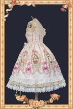 Fairytale Town Prom - Printed Tea Party Classic Lolita JSK Suit - image 28