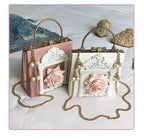Gothic Lolita Retro Bag Baroque Square Crossbody Bag - image 1