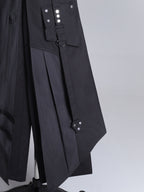 Nightblade Black Ouji Lolita Apron Pants Suit - image 18