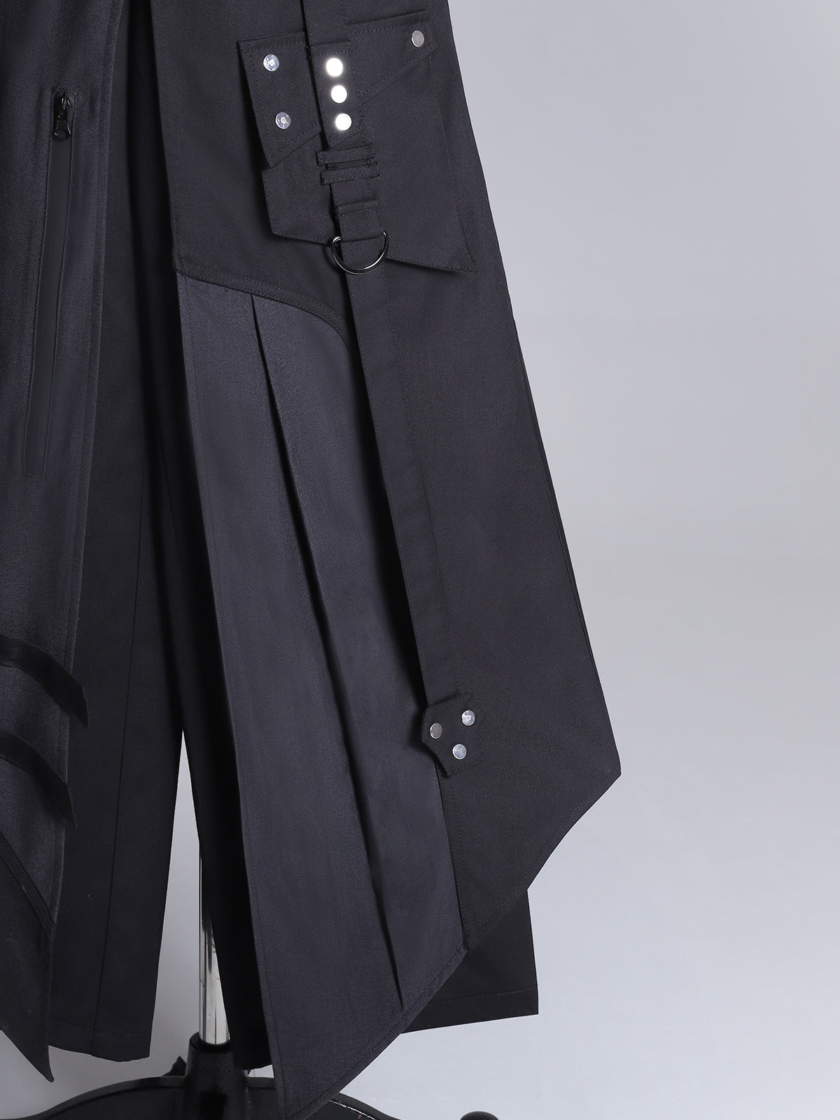 Nightblade Black Ouji Lolita Apron Pants Suit - image 18