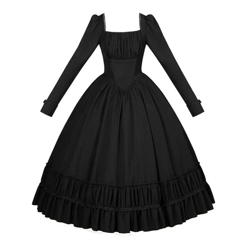 Audrey's Reply - Classic Lolita Square Neck OP, Detachable Embroidered Collar and Accessories - image 22