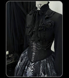 Bone-Eroded Butterfly - Gothic Lolita JSK & SK Set - image 43