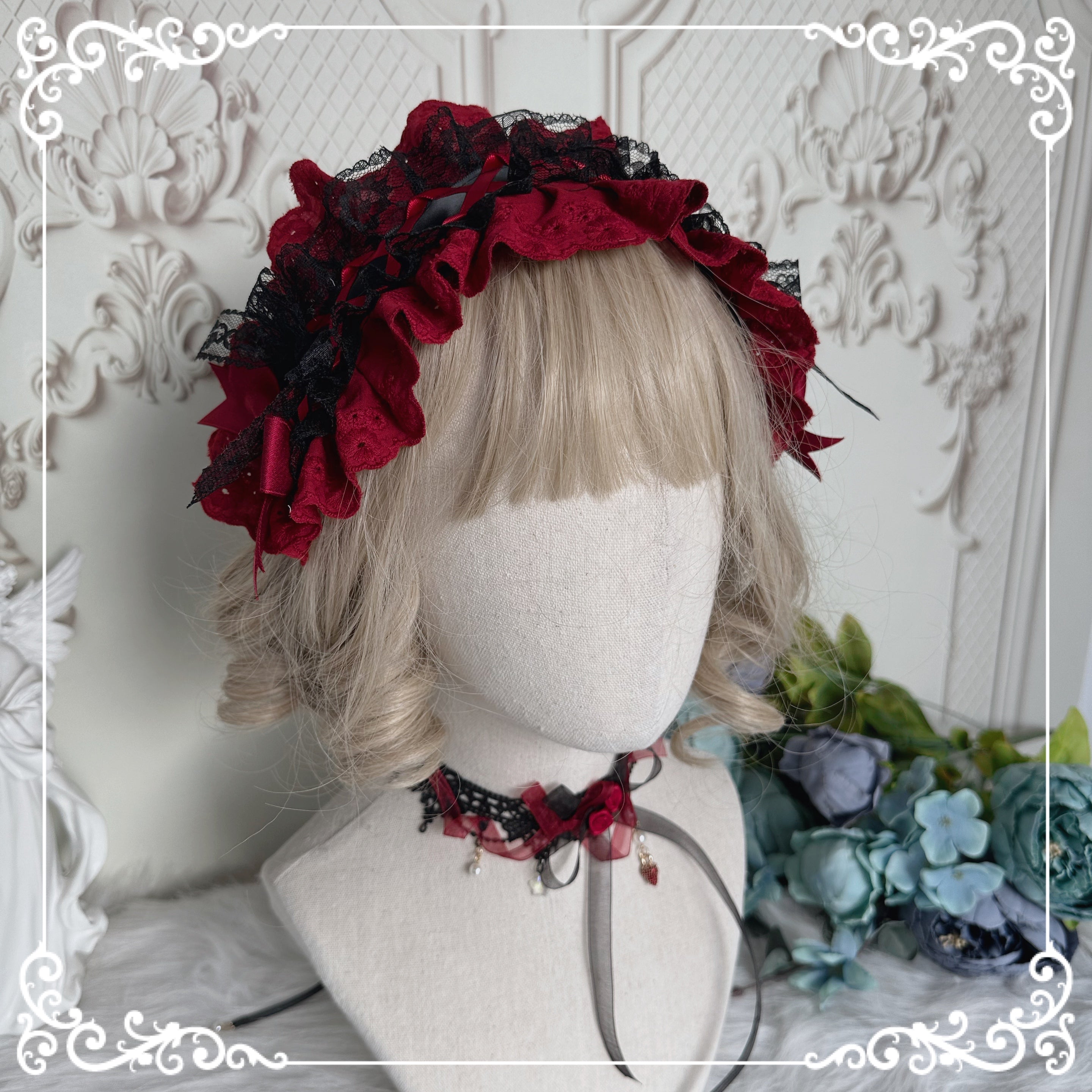 Gothic Handmade Lolita Hairband Collection - image 9