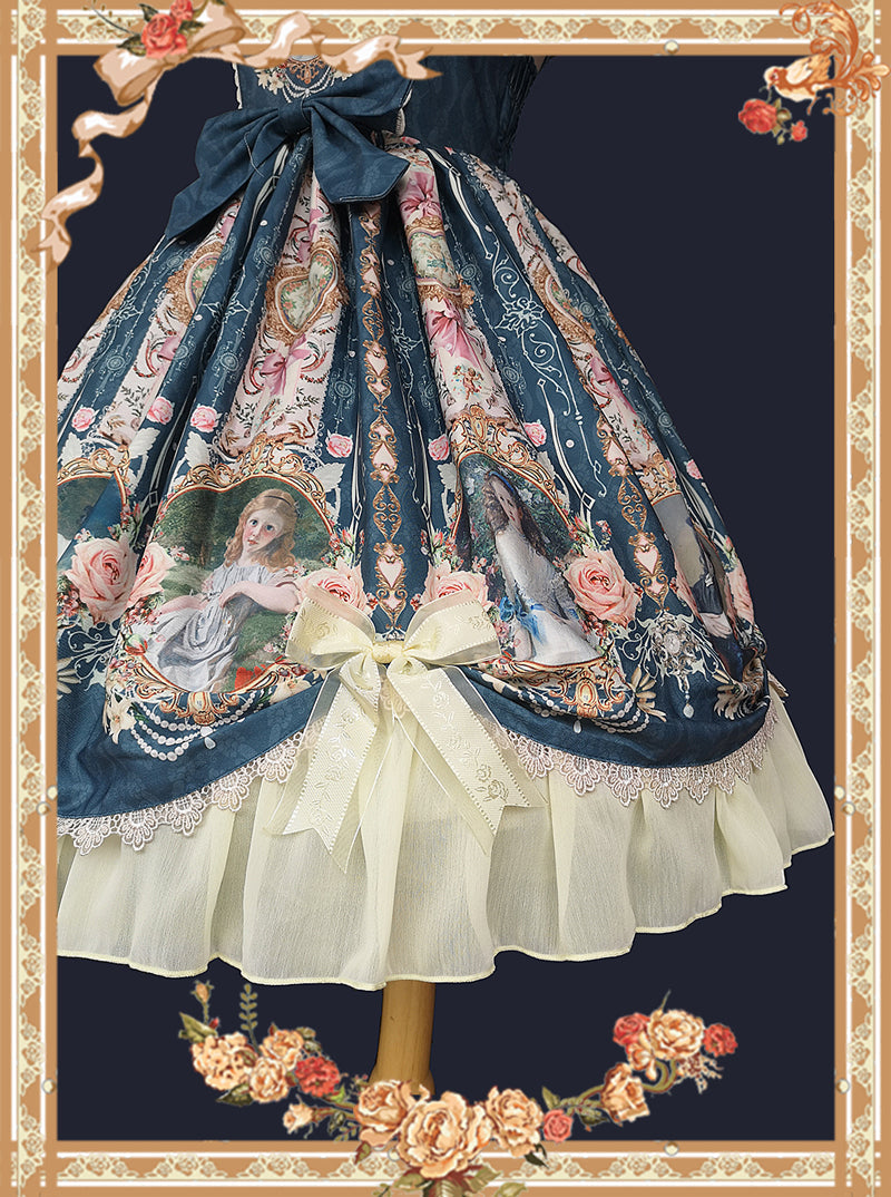 Portrait of a Little Lady - Classic Lolita JSK Dress - image 4