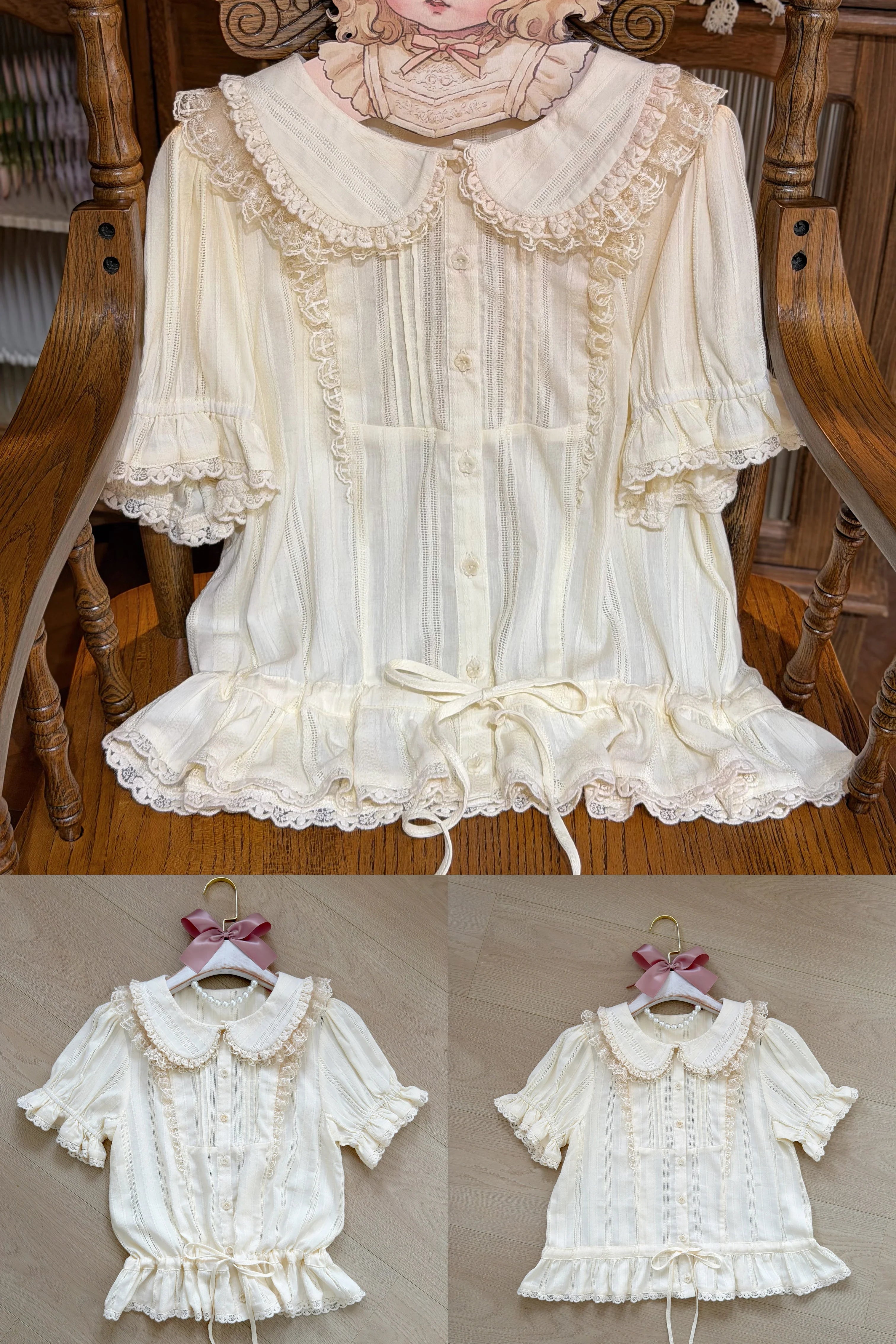 Cross Bear Sweet Vintage Original Lolita JSK and OP Dress Series and Accessories - image 16