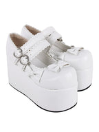 Angelic Imprint - Punk Lolita Shoes High Platform Shoes with Bow - image 11