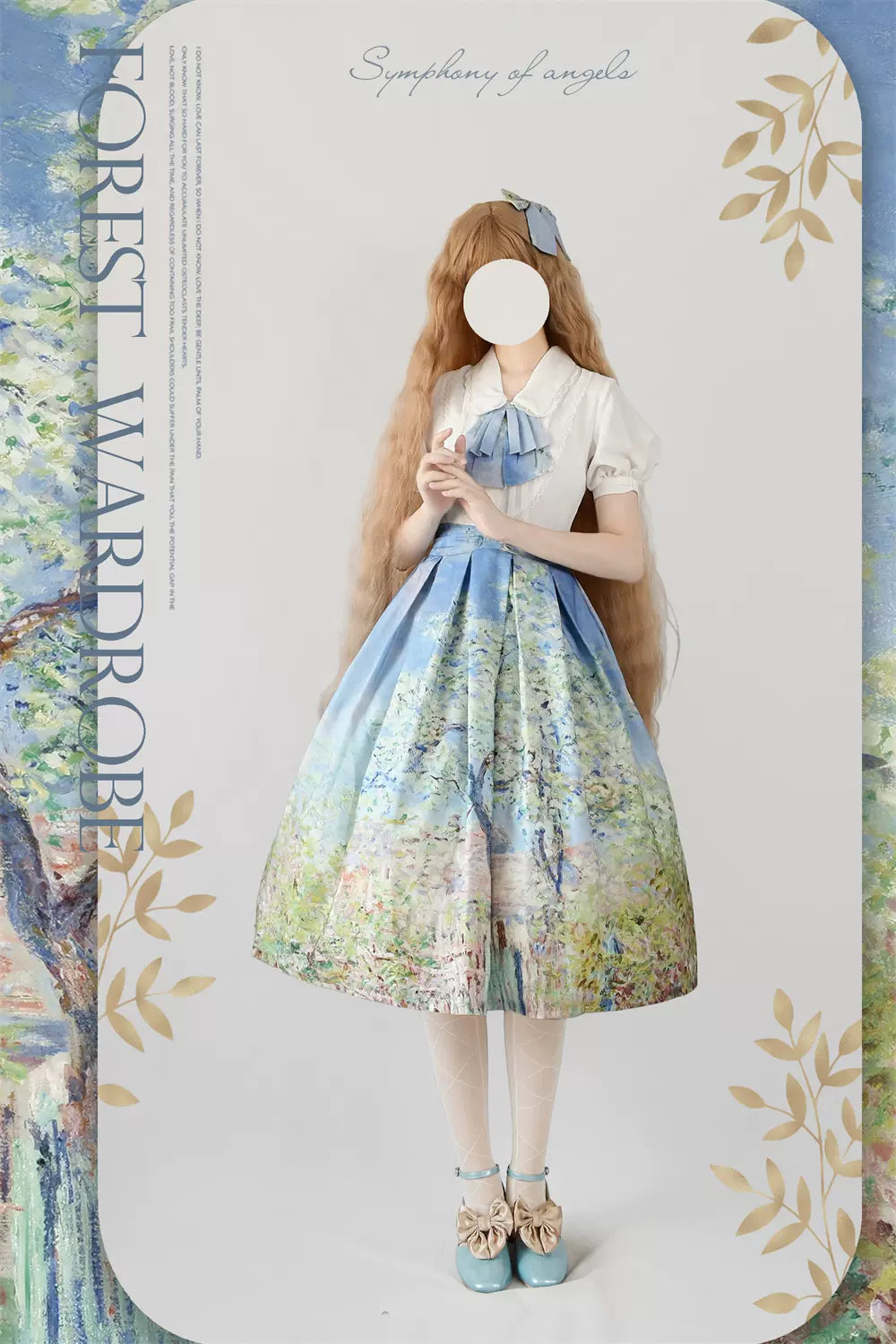 Monet Oil Painting - Retro Classic Lolita SK - image 21