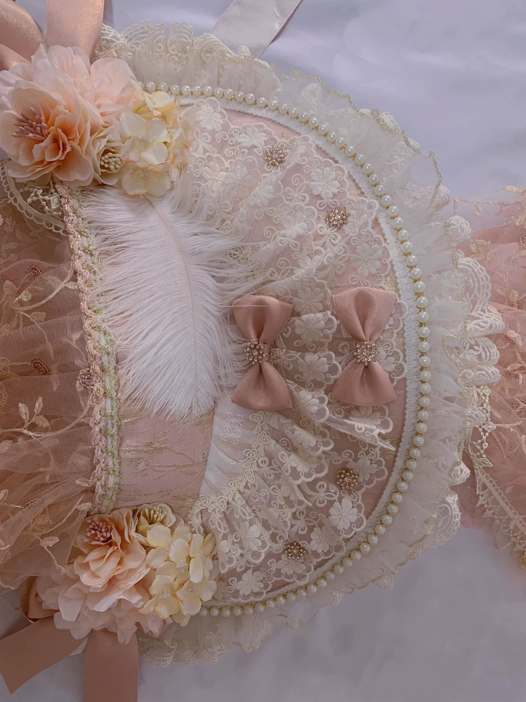 Spring Gift Box Pink Classic Lolita Handmade Lace Accessories - image 8