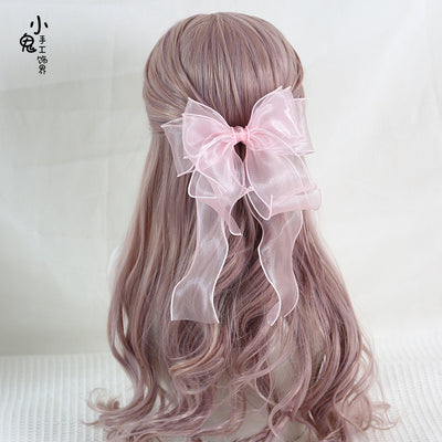 Large Bowknot Sweet Lolita Headdress - image 10