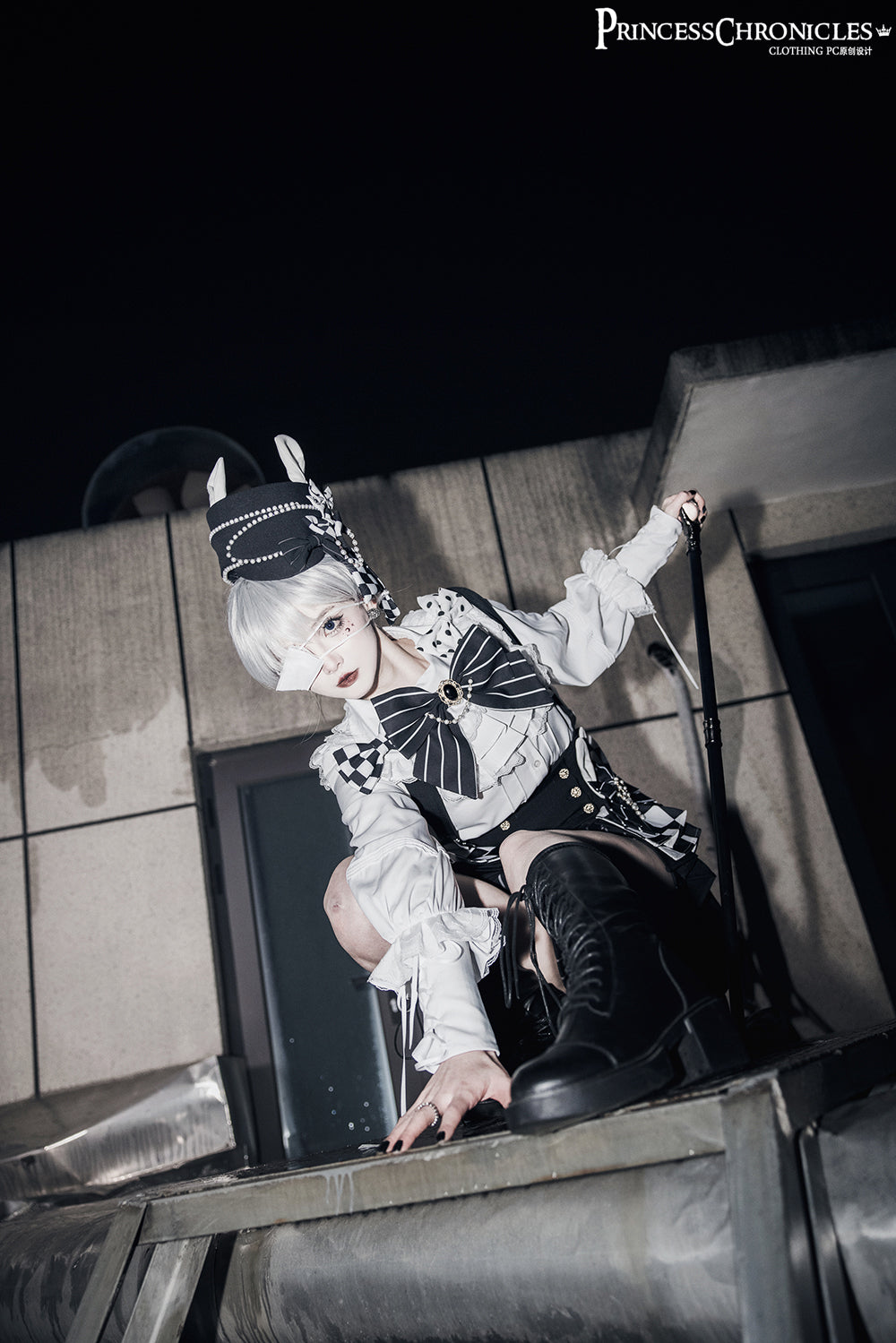 Rabbit Theater Chessboard Ouji Fashion Shirt Set - image 49