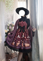 Vampire Cat - Normal Waist Lolita Halloween JSK Dress - image 4