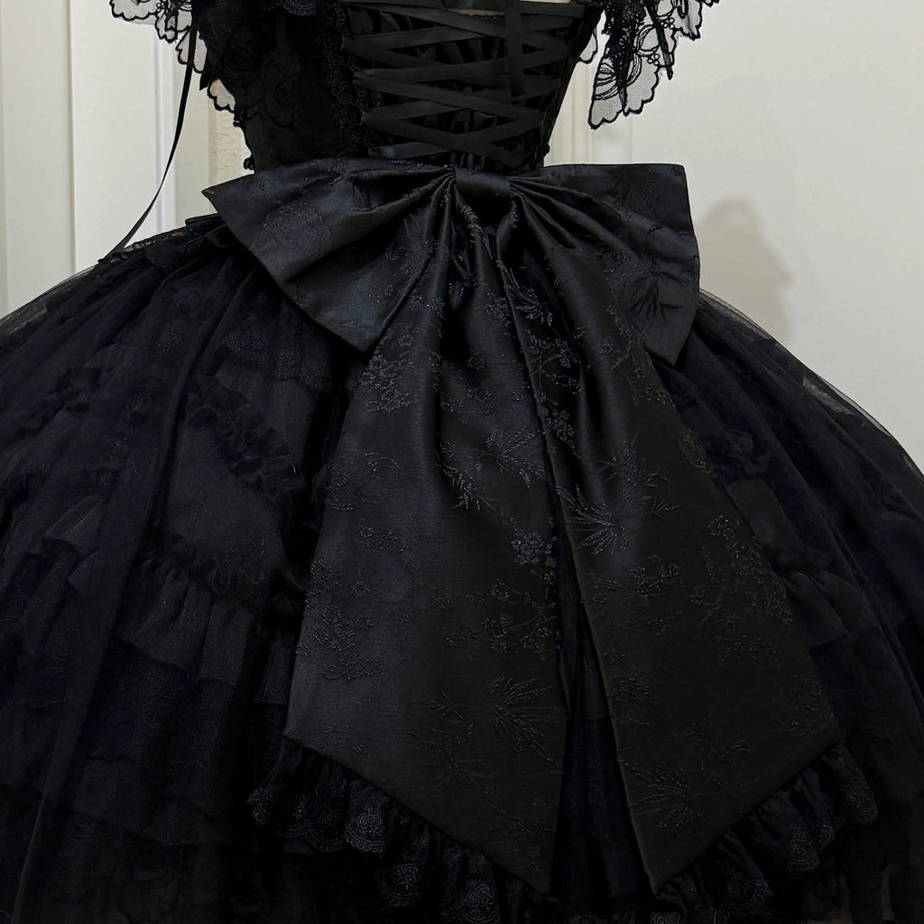 Eternal Vow - Wedding Lolita JSK, Detachable Overlay - image 26