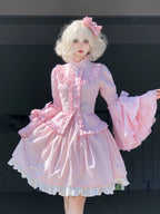 Sweet Lolita Blouse Princess Sleeve Shirt Inner Wear - image 1