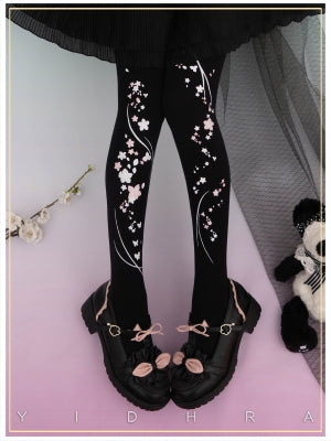 Chinese Qi Lolita 3D Print Pantyhose - image 15