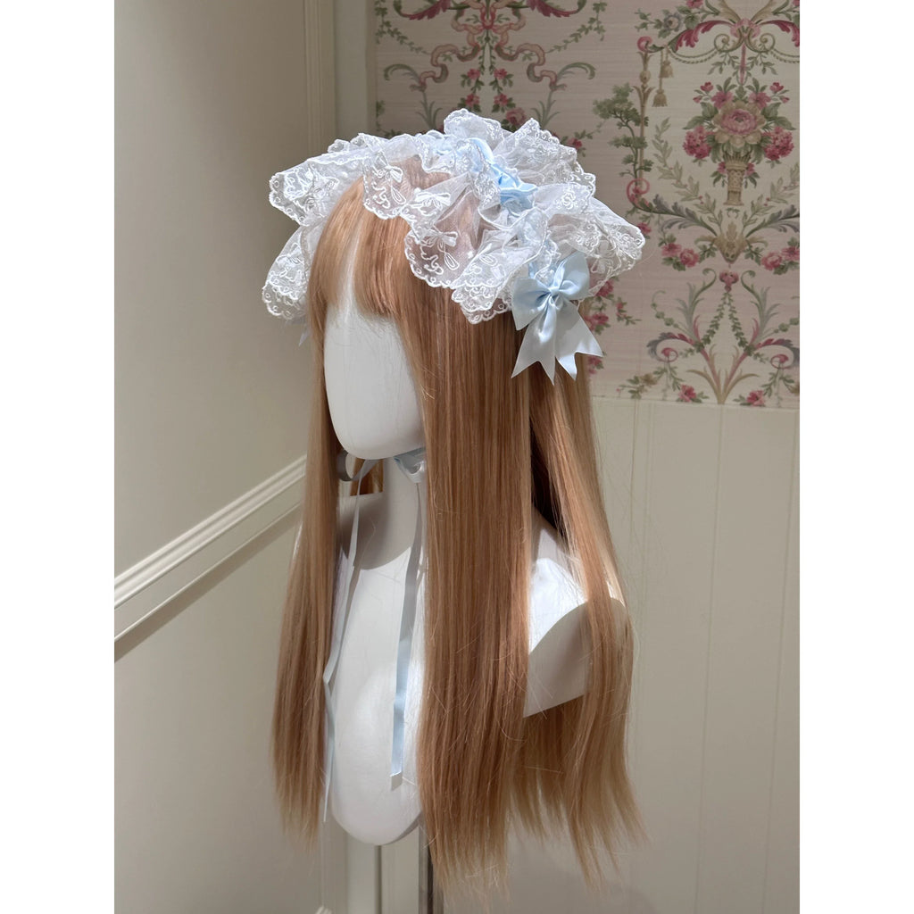 Satin Gift Box - Sweet Lolita JSK Dress, Bows and Layered Lace - image 24