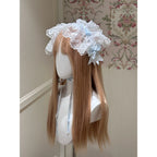 Satin Gift Box - Sweet Lolita JSK Dress, Bows and Layered Lace - image 24