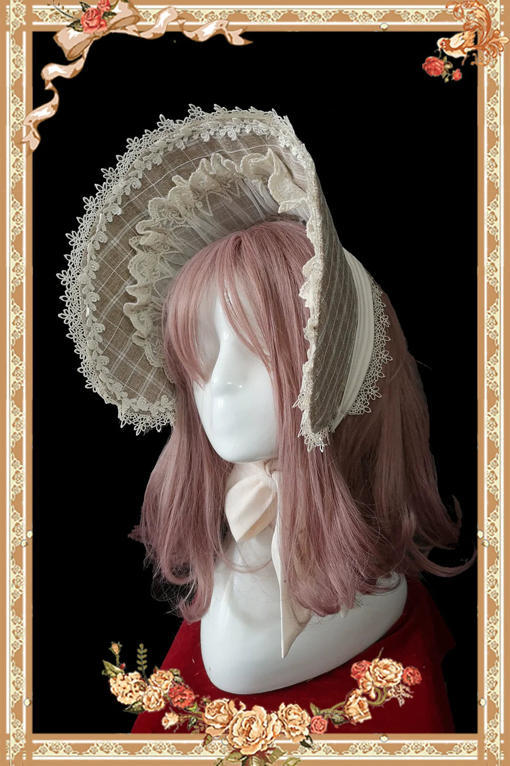 Sweet Lolita Accessories Bonnet KC Socks Beret - image 29