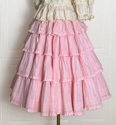 Heidi Cotton Lolita Tiered SK Skirt - image 11