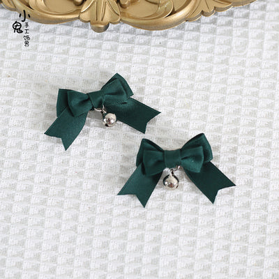 Sweet Japan Fashion Lolita Bell Bow Clip - image 9