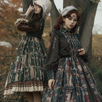 Tarot - Elegant Lolita Dress Classicl Court Style Lolita OP Salopette - image 5