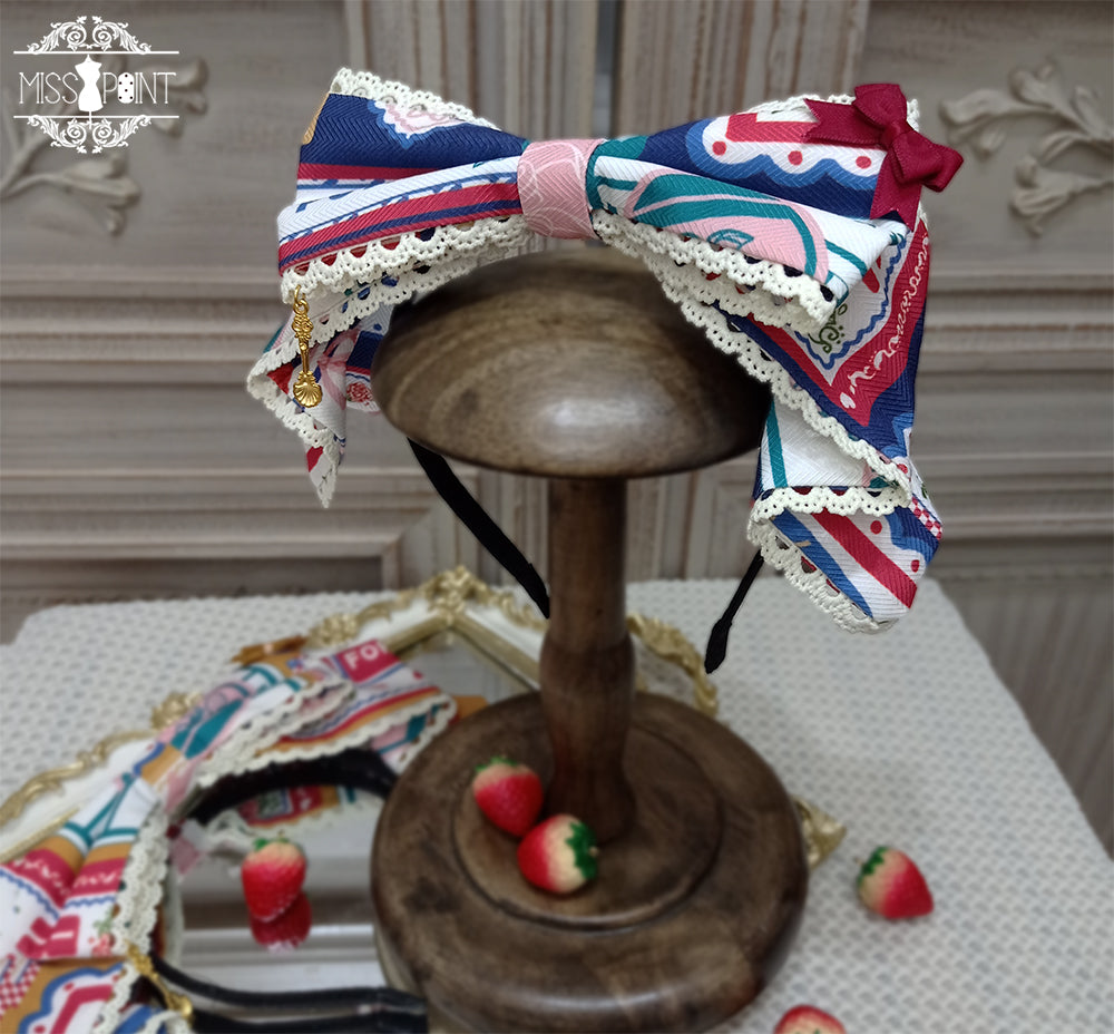 Berry Rose Lolita Accessories Collection KC Beret Necklace - image 31