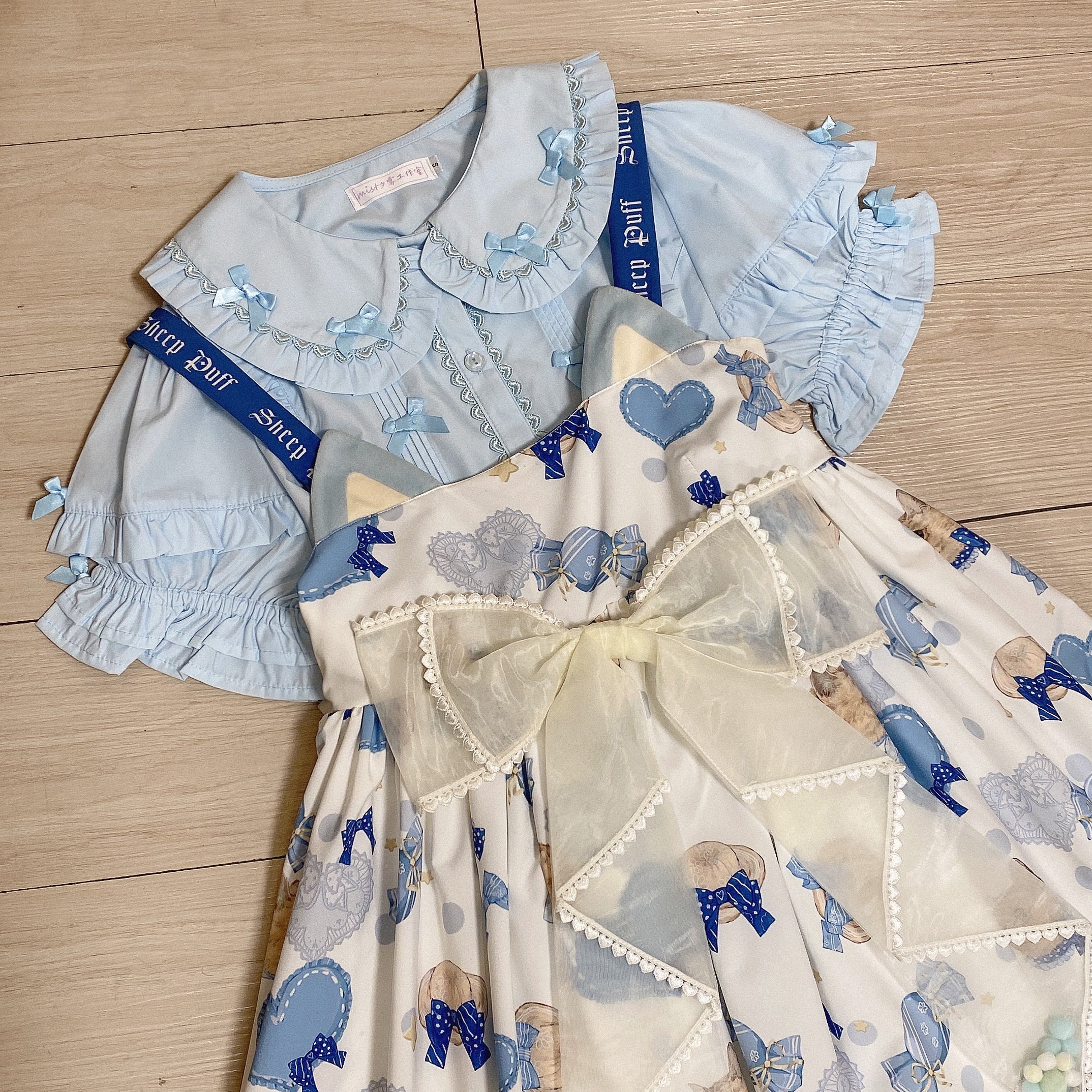 Creamy Condensed Milk - Kawaii Lolita Short-Sleeve Shirt - image 6