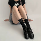 Night Study Room Lightweight Scrunchy Lolita Socks - image 12