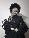 Immortal Bird Black Gothic Lolita Blouse SK Set - image 14