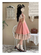Cotton Plus Size Lolita OP Dress with Pockets - image 8