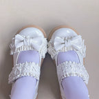 Cute Bow Candy-Colored Lolita Flat Shoes - image 32