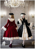 The Nutcracker - Winter Classic Lolita OP Dress, Front Opening and Accessories - image 4