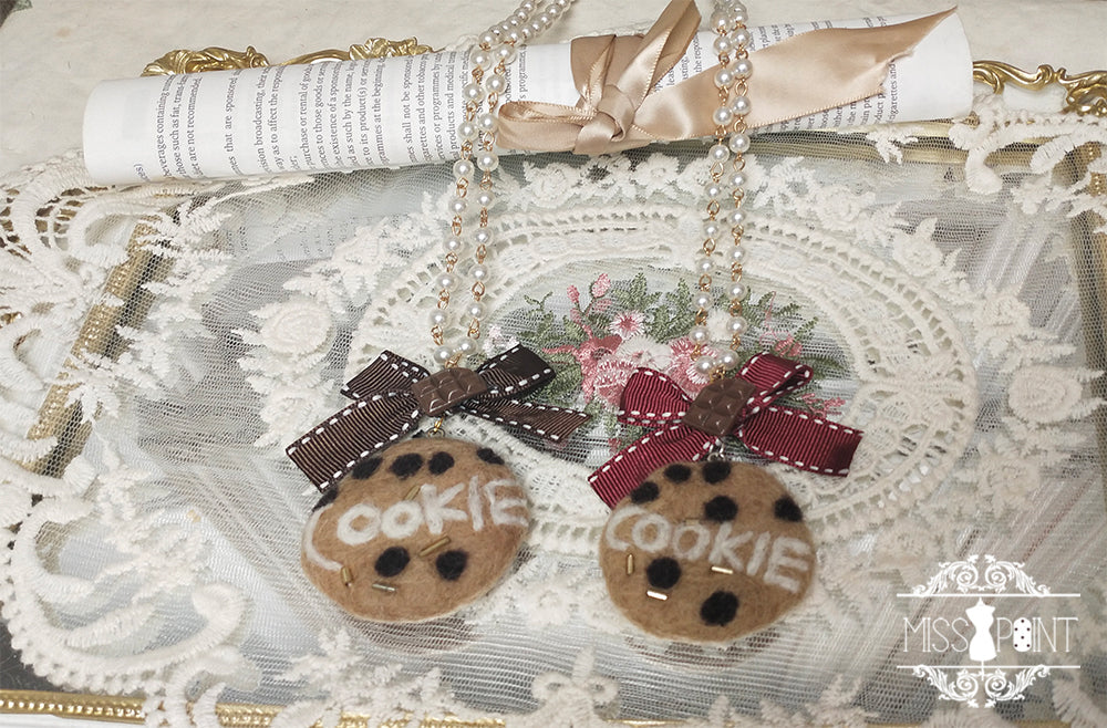 Chocolate Daily Lolita Bow KC and Brooch Collection - image 5