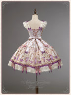 Antique Gem Fragrance - Classic Lolita OP and JSK Dress Sets - image 8