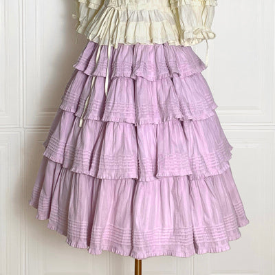 Heidi Cotton Lolita Tiered SK Skirt - image 10