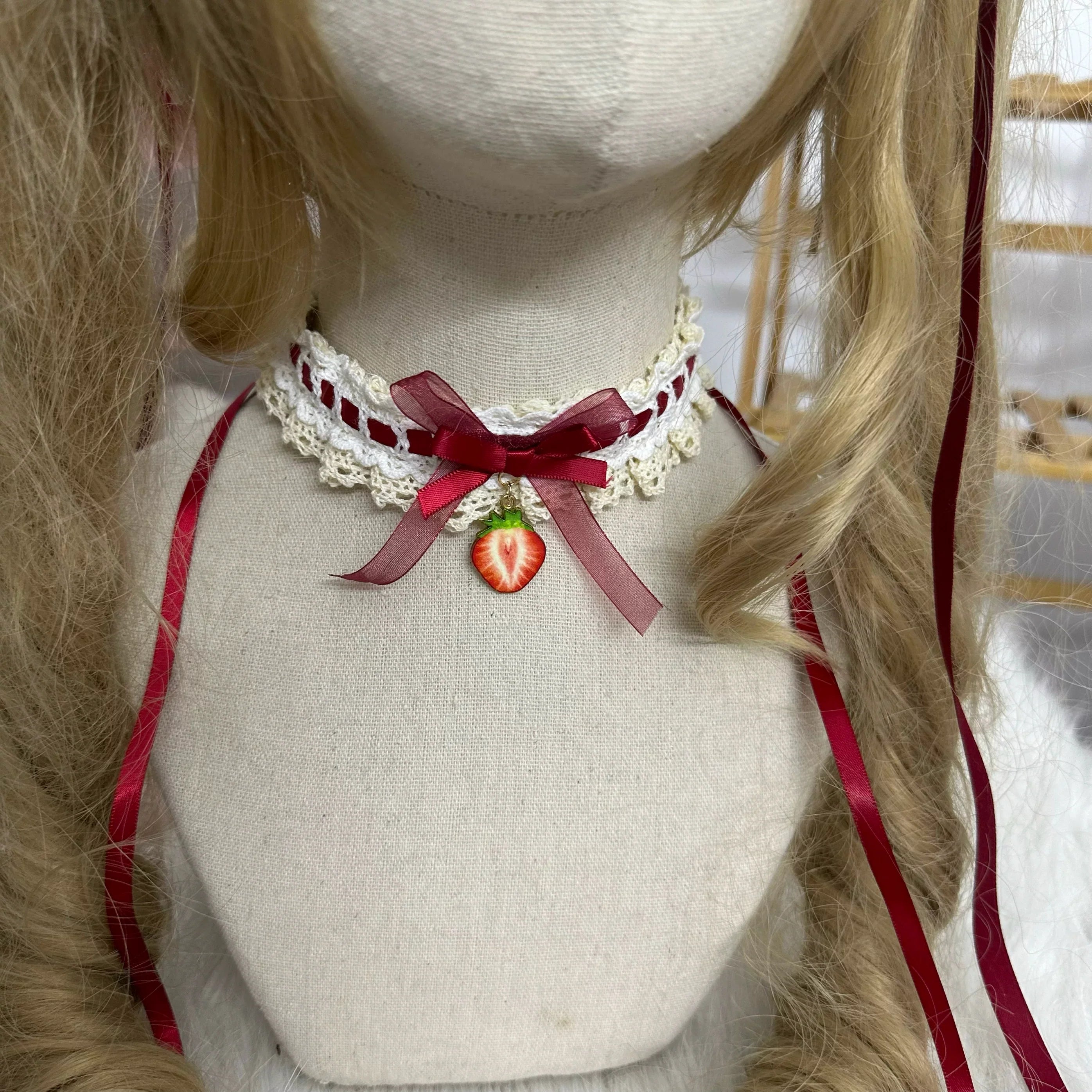 Sweet Lolita Strawberry Cake Headdresses and Jewelry - image 18