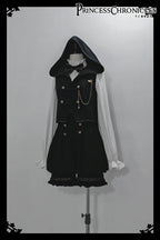 Desperate Bunny - Ouji Lolita Vest Shorts Set - image 4