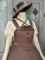 Classic Lolita JSK Customized Stripe Lolita Dress - image 64