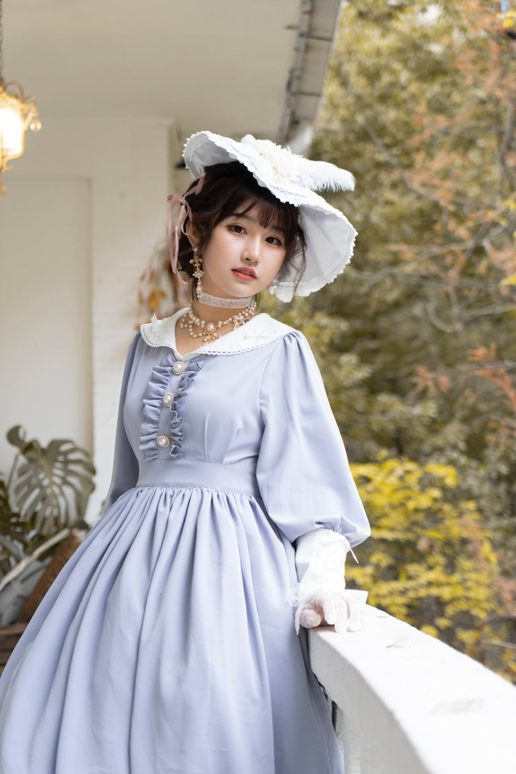 Lola's Diary - Multicolors Classic Lolita Plus Size OP Dress - image 13