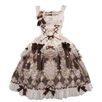 Sweet Ode Bear Printed Lolita JSK and Accessories Series - image 12