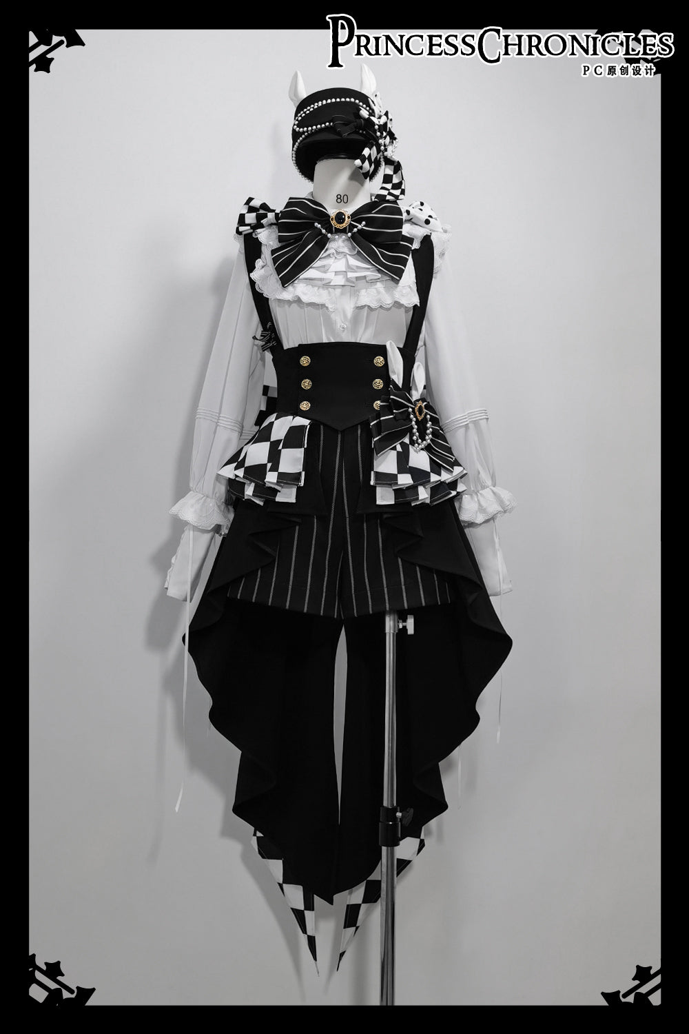 Rabbit Theater Chessboard Ouji Fashion Shirt Set - image 2