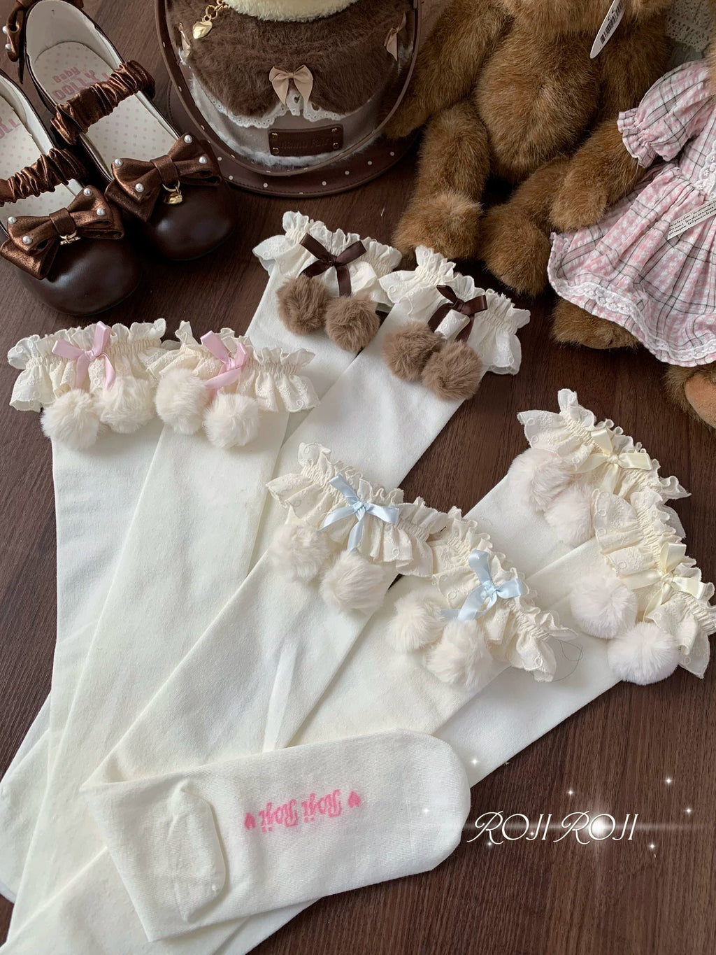 Combed Cotton Lolita Socks Collection - image 3