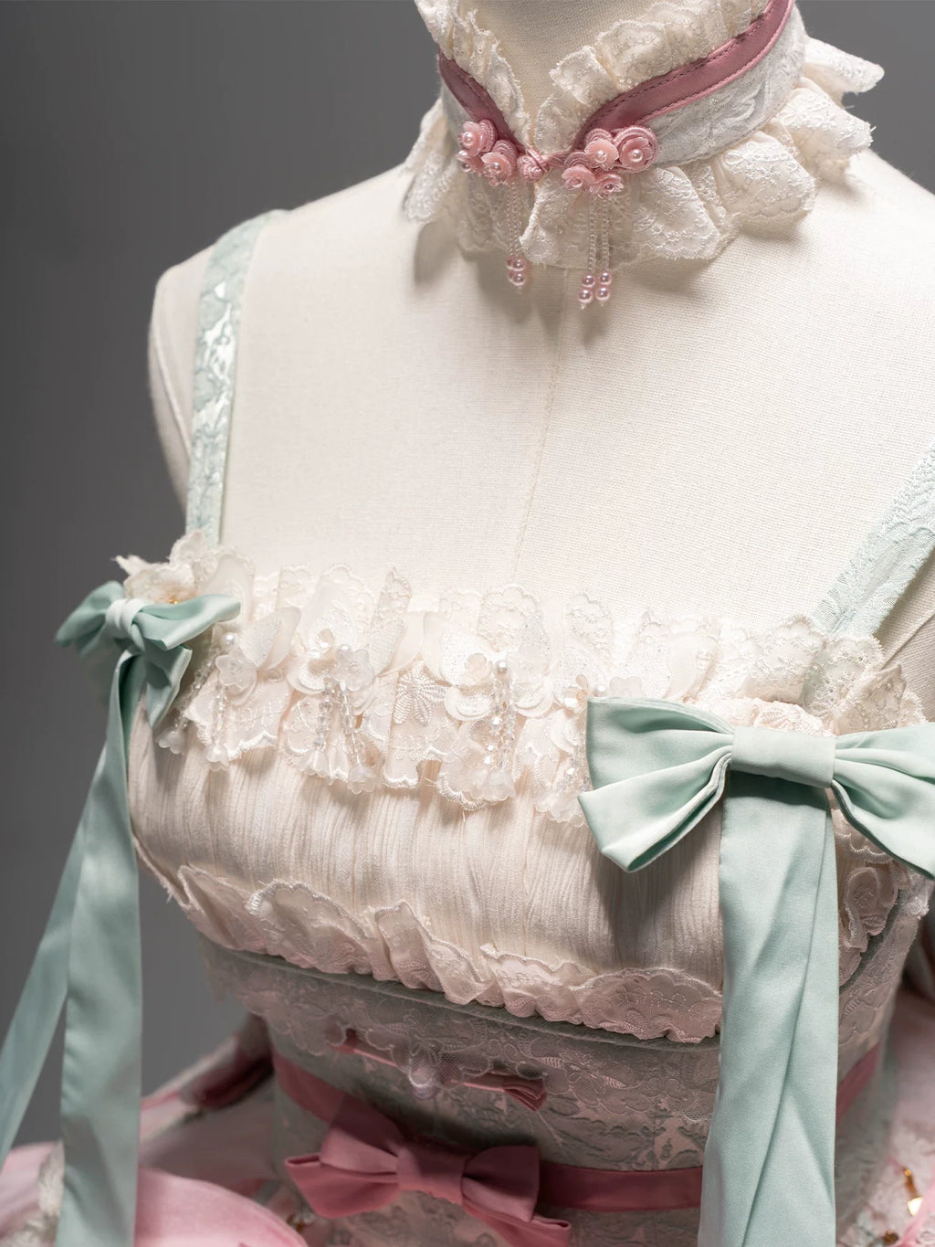 Hibiscus Huadan Pink Short JSK Dress Series and Accessories - image 11
