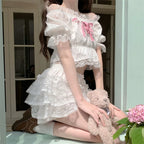 Daily Lolita Bloomers, Floral Cotton Summer Leggings - image 5